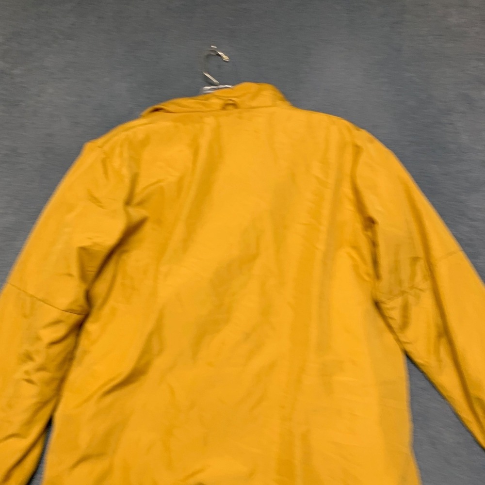 All in Motion Reversible Jacket Boy XL Yellow Water Resistant Mock Neck Full Zip - Picture 13 of 15
